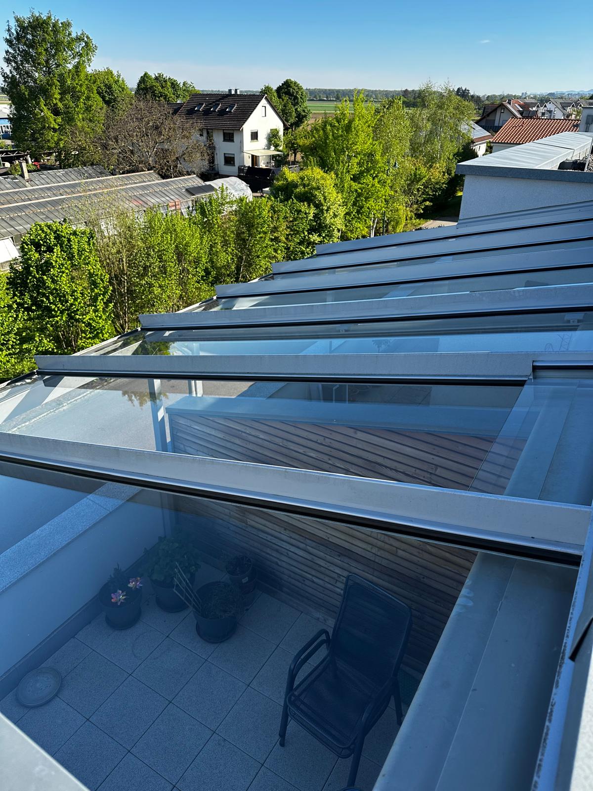 Streifenfreie Glasreinigung